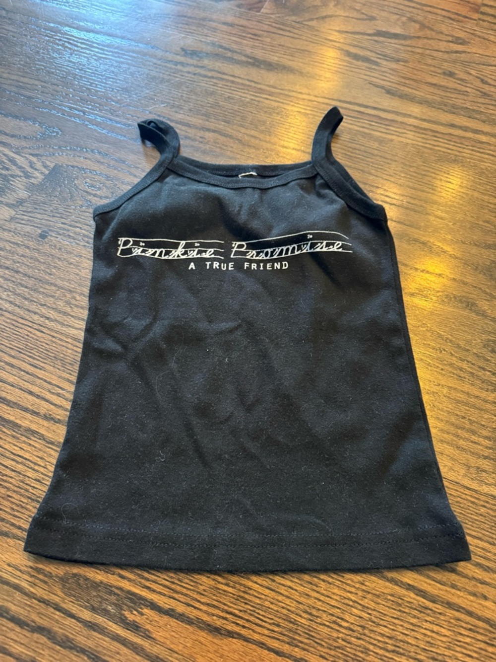 Matilda Jane Pinkie Promise Black Tank Top